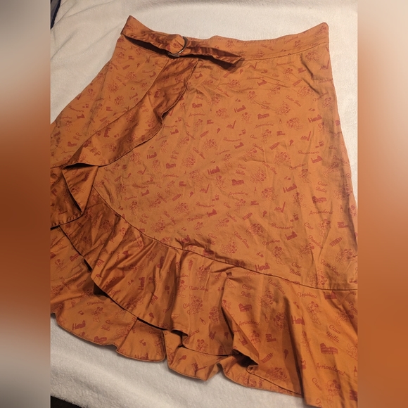 Disney Epcot Italy World Showcase Minnie Mickey Dress Shop Skirt Topolino 2X - Picture 2 of 11